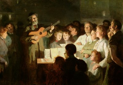 The Song Seller, 1903 by Victor Gabriel Gilbert
